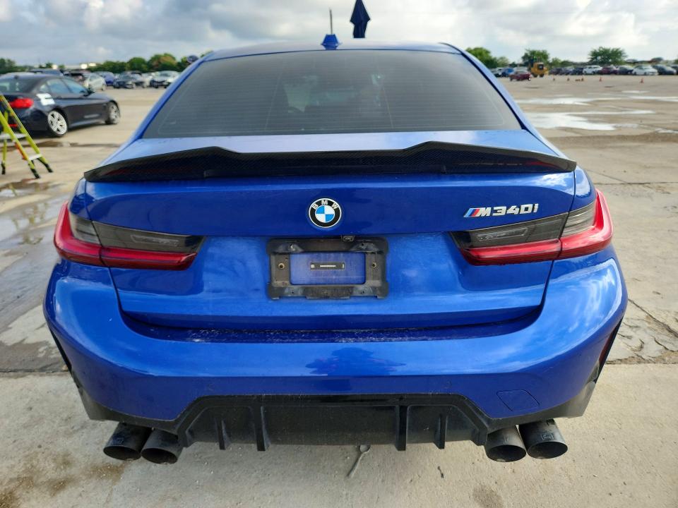2023 BMW M3 VIN 3MW49FS09P8D54524 COPART salvage auction — FRONT END, TX - CERTIFICATE OF TITLE, sold $13,200 on 2026-07-23 (photo 6)