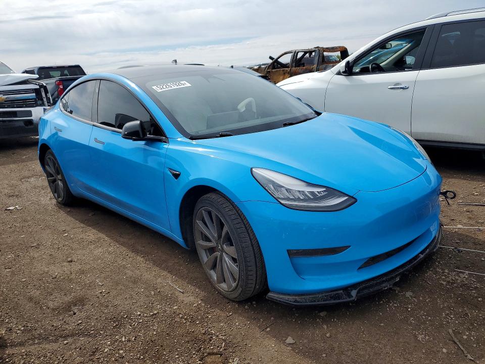 2019 Tesla VIN 5YJ3E1EA8KF312660 COPART salvage auction — REAR END, Il - Salvage Certificate, sold $6,600 on 2026-07-14 (photo 4)