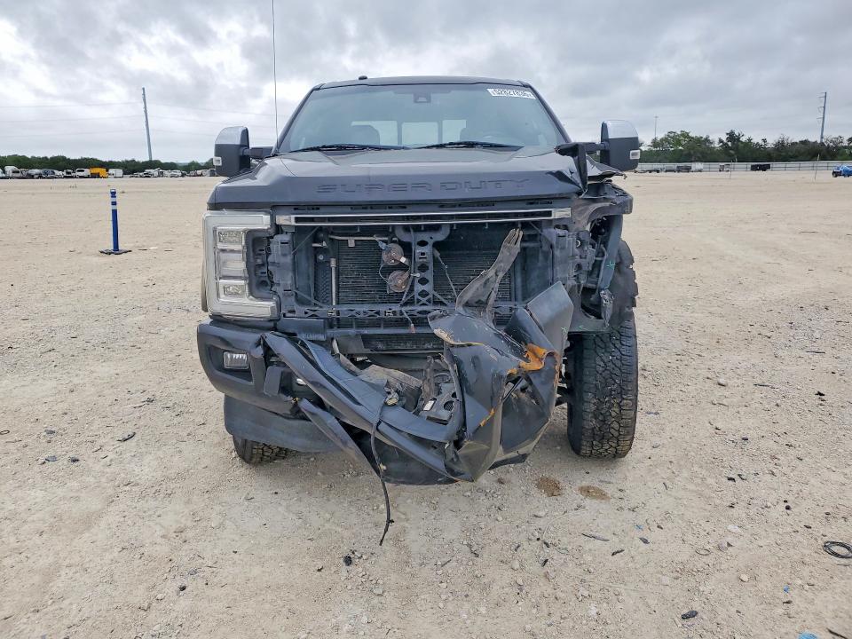 2017 Ford VIN 1FT7W2B67HEC94537 COPART salvage auction — FRONT END, Tx - Salvage Vehicle Title, sold $15,700 on 2026-07-09 (photo 5)