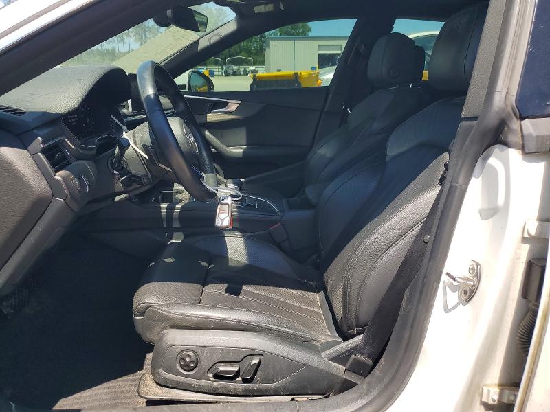 2018 Audi A5 VIN WAUENCF55JA128559 COPART salvage auction — FRONT END, Sc - Cert Of Title-Salvage, sold $3,200 on 2026-07-13 (photo 7)