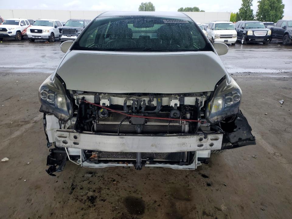 2012 Toyota Prius VIN JTDKN3DPXC3004806 COPART salvage auction — FRONT END, Ca - Salvage Certificate, sold $150 on 2026-07-21 (photo 5)