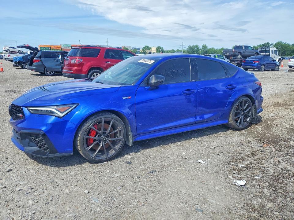 2025 Acura Integra VIN 19UDE5G94SA002854 COPART salvage auction — SIDE, OH - CERT OF TITLE-SALVAGE, sold $20,800 on 2026-07-24 (photo 1)