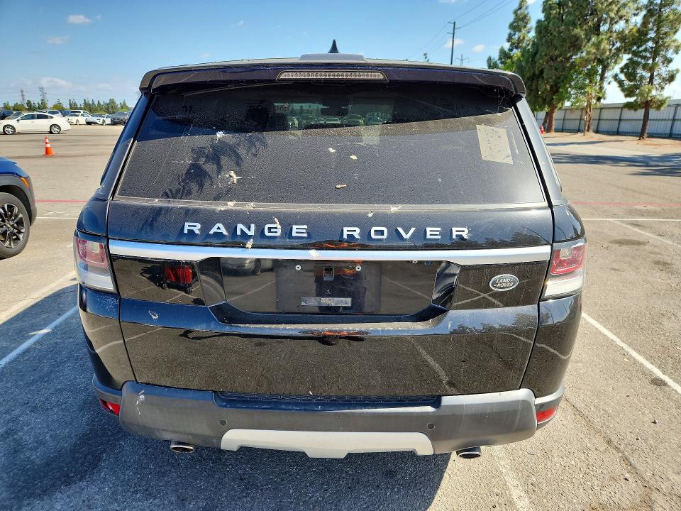 2017 Land rover Range rover sport VIN SALWR2FK9HA151180 COPART salvage auction — MINOR DENT/SCRATCHES, Mt - Dis/Dlr/Exp Only Clean Title, sold $5,100 on 2026-07-02 (photo 6)