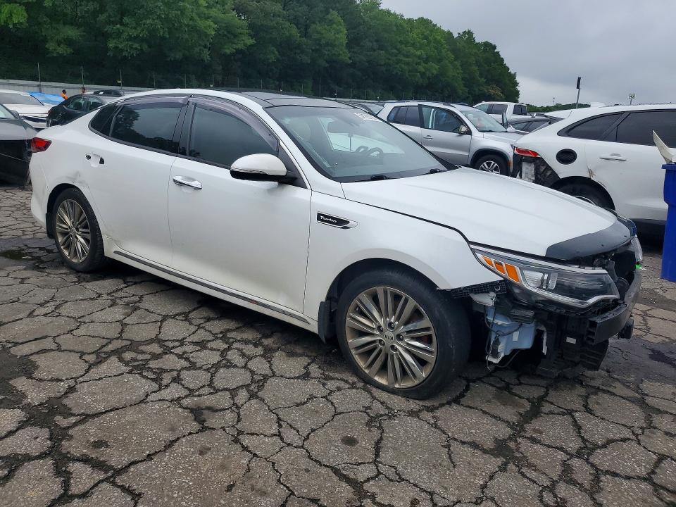 2016 Kia Optima VIN 5XXGV4L22GG095674 COPART salvage auction — FRONT END, GA - CERT OF TITLE-SALVAGE, sold $2,400 on 2026-07-10 (photo 4)