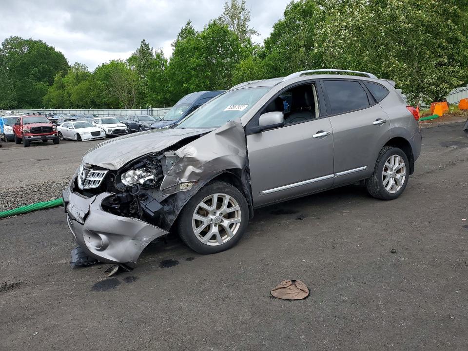 2011 Nissan Rogue VIN JN8AS5MV6BW309915 COPART salvage auction — FRONT END, Or - Salvage Title Certificate, sold $375 on 2026-07-06 (photo 1)