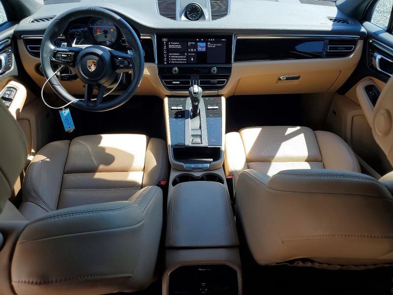 2022 Porsche Macan VIN WP1AG2A5XNLB22164 COPART salvage auction — FRONT END, Nc - Salvage Certificate Of Title, sold $18,200 on 2026-07-02 (photo 8)