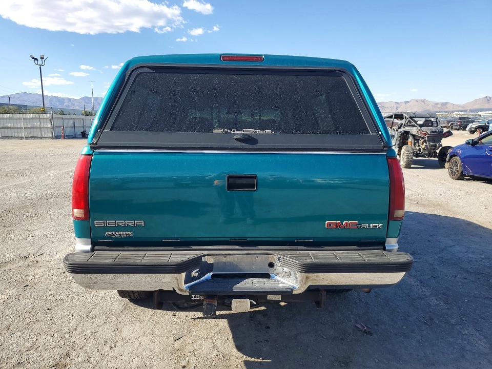1995 Gmc SIERRA VIN 2GTEK19K8S1544618 COPART salvage auction — REAR END, Nv - Salvage Title, sold $2,500 on 2026-07-21 (photo 6)