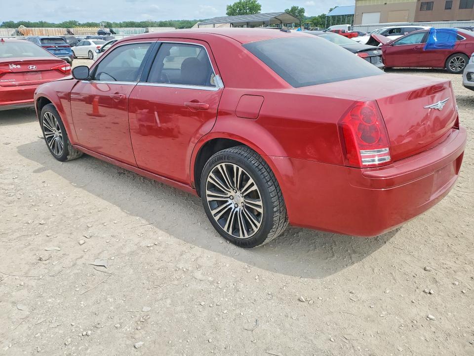 2010 Chrysler 300 VIN 2C3CA2CVXAH262283 COPART salvage auction — FRONT END, Ks - Cert Of Title-Salvage, sold $750 on 2026-07-02 (photo 2)