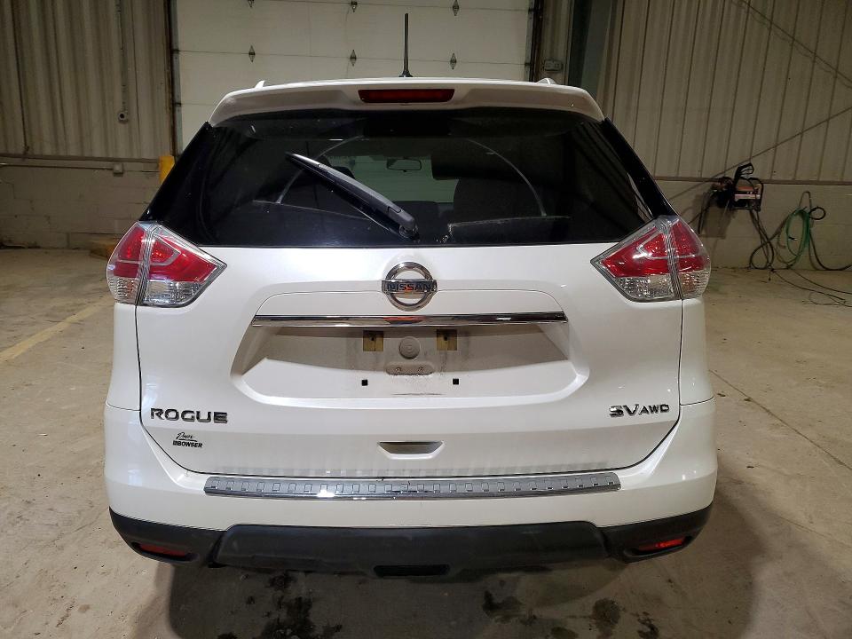2016 Nissan VIN KNMAT2MV2GP618774 COPART salvage auction — FRONT END, Pa - Certificate Of Salvage, sold $1,800 on 2026-07-08 (photo 6)