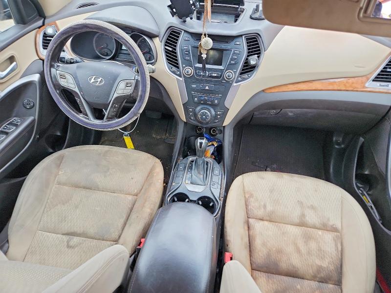 2014 Hyundai Santa fe VIN KM8SM4HF5EU069033 COPART salvage auction — NORMAL WEAR, La - Certificate Of Title, sold $375 on 2026-07-30 (photo 8)