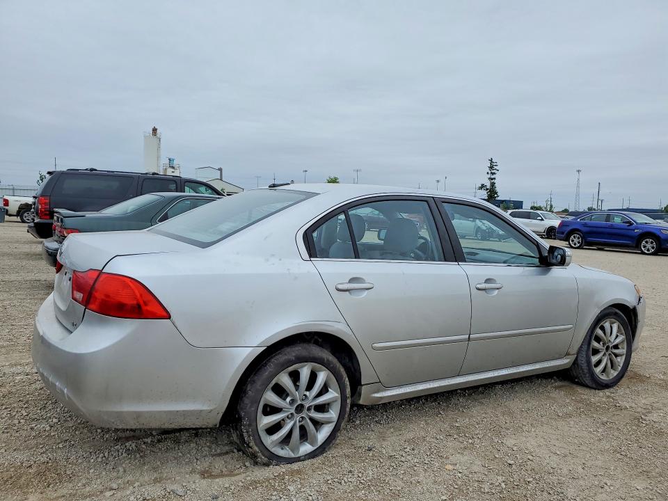 2009 Kia Optima VIN KNAGE228195282998 COPART salvage auction — HAIL, Ia - Cert Of Title-Salvage Title, sold $650 on 2026-07-15 (photo 3)