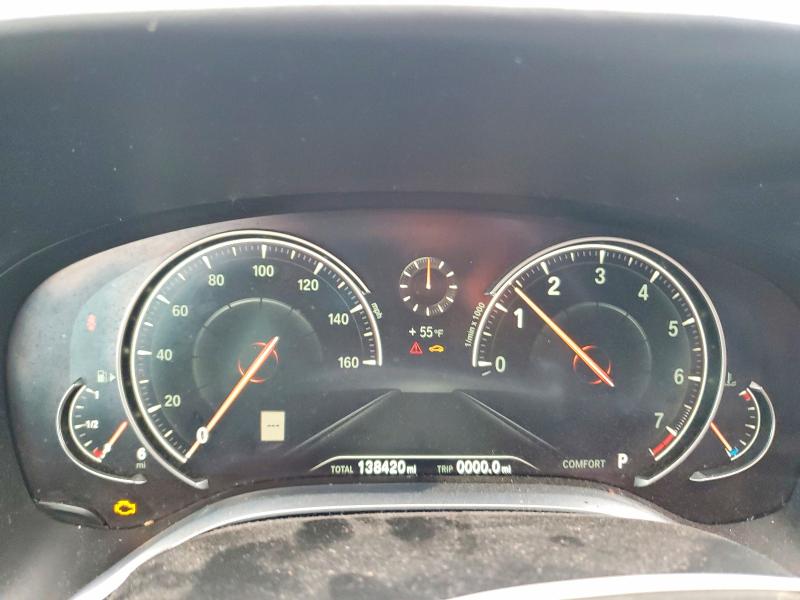 2017 BMW 7er VIN WBA7F2C58HG421917 COPART salvage auction — MINOR DENT/SCRATCHES, Wv - Certificate Of Title, sold $10,500 on 2026-07-27 (photo 9)