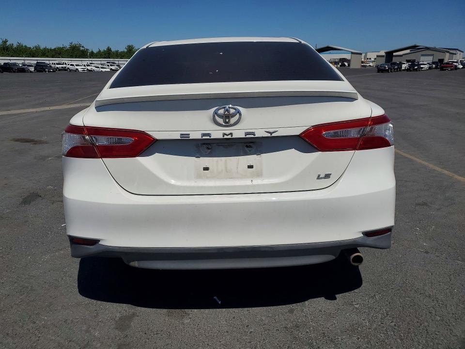 2018 Toyota Camry VIN JTNB11HK5J3051832 COPART salvage auction — FRONT END, Ca - Salvage Certificate, sold $3,800 on 2026-07-13 (photo 6)
