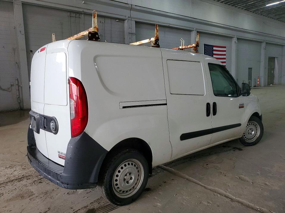 2019 Ram Promaster city VIN ZFBHRFAB3K6M42477 COPART salvage auction — REAR END, Md - Certificate Of Title, sold $1,500 on 2026-07-21 (photo 3)