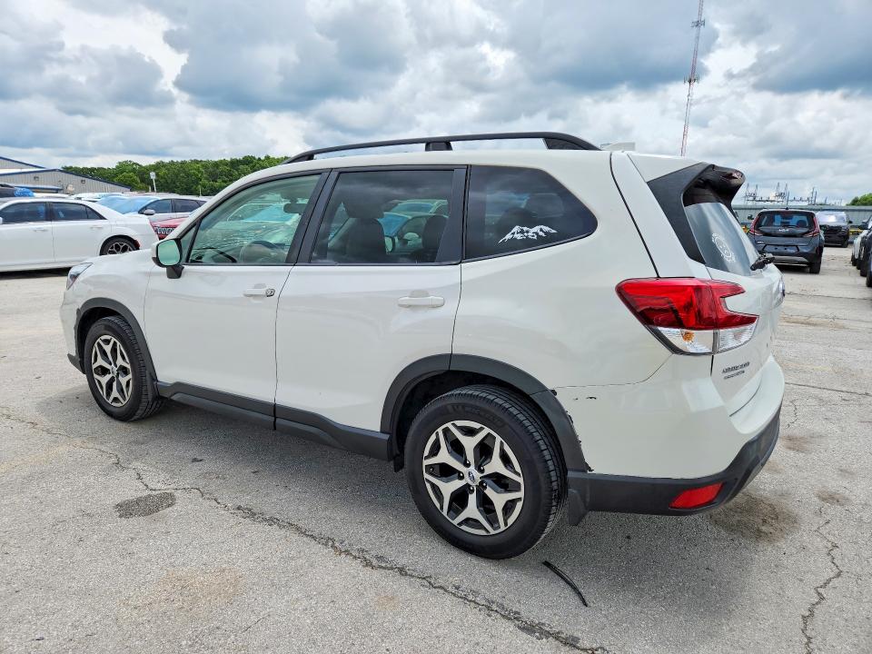 2020 Subaru VIN JF2SKAJCXLH593844 COPART salvage auction — HAIL, Mo - Salvage Certificate Of Title, sold $6,600 on 2026-07-29 (photo 2)