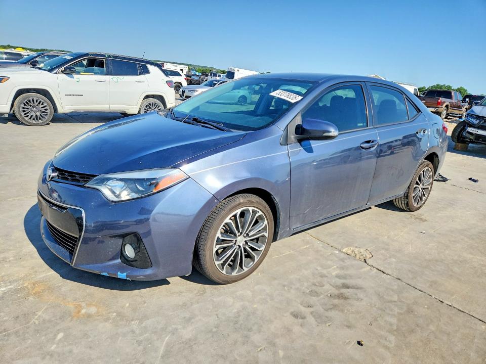 2016 Toyota VIN 5YFBURHE3GP434009 COPART salvage auction — REAR END, Tx - Certificate Of Title, sold $4,950 on 2026-07-06 (photo 1)