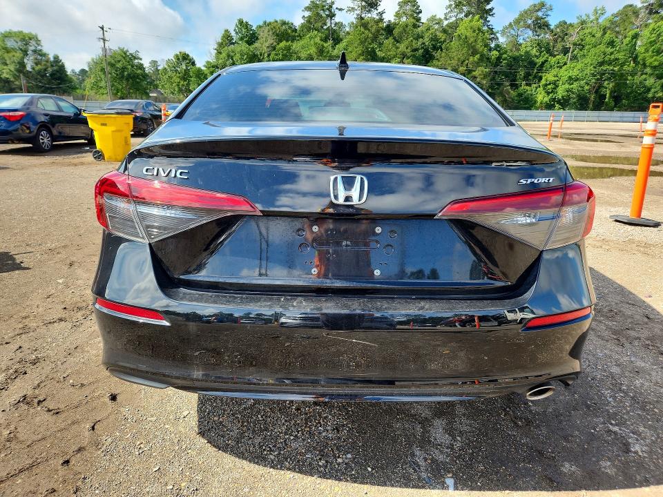 2023 Honda Civic VIN 2HGFE2F53PH534109 COPART salvage auction — WATER/FLOOD, Id - Salvage Certificate Of Title, sold $2,100 on 2026-07-24 (photo 6)