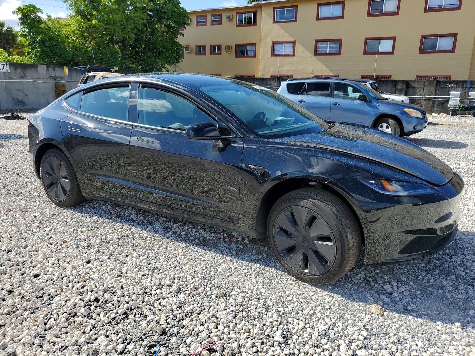 2026 Tesla VIN 5YJ3E1EA7TF167452 COPART salvage auction — FRONT END, FL - CERT OF TITLE SLVG REBUILDABLE, sold $9,500 on 2026-07-28 (photo 4)