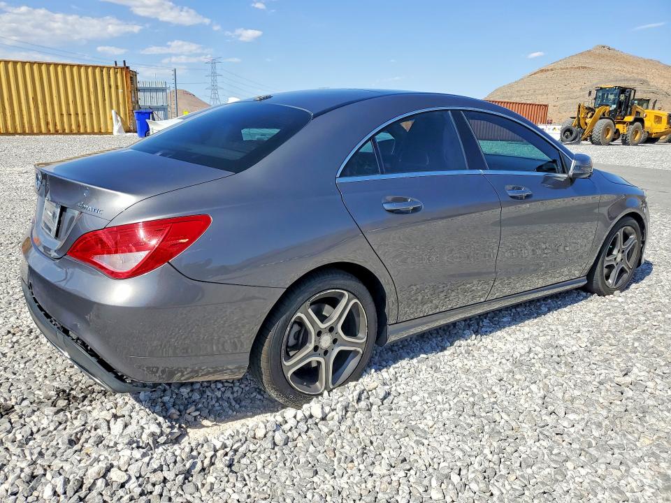 2018 Mercedes-benz Cla-class VIN WDDSJ4GB9JN517327 COPART salvage auction — REAR END, NV - SALVAGE TITLE, sold $3,150 on 2026-07-20 (photo 3)