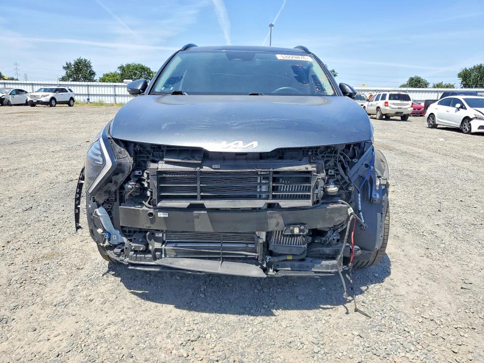 2025 Kia Sportage VIN KNDPVCDG4S7218526 COPART salvage auction — FRONT END, Ca - Salvage Certificate, sold $8,900 on 2026-07-07 (photo 5)