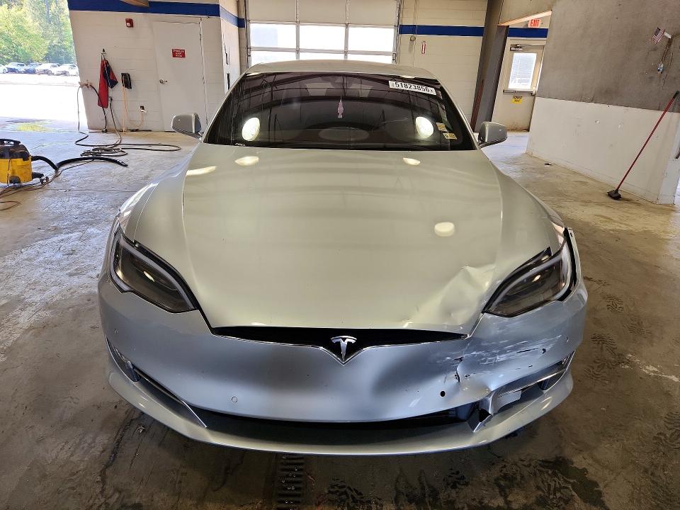 2016 Tesla Model s VIN 5YJSA1E13GF158504 COPART salvage auction — FRONT END, Va - Cert Of Title - Salvage, sold $5,200 on 2026-07-10 (photo 5)