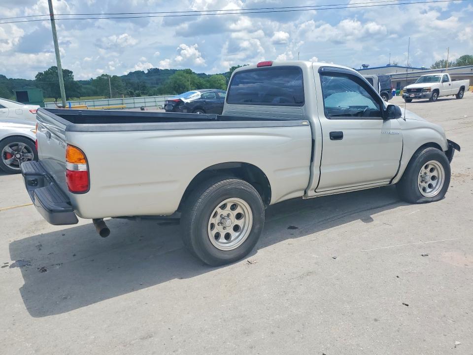 2001 Toyota Tacoma VIN 5TENL42N11Z842344 COPART salvage auction — FRONT END, TN - SALVAGE CERTIFICATE, sold $1,400 on 2026-07-27 (photo 3)
