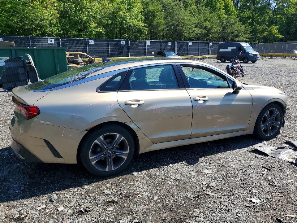 2021 Kia K5 VIN 5XXG34J29MG040692 COPART salvage auction — SIDE, Md - Cert Of Salvage > 75% Damage, sold $3,350 on 2026-07-24 (photo 3)