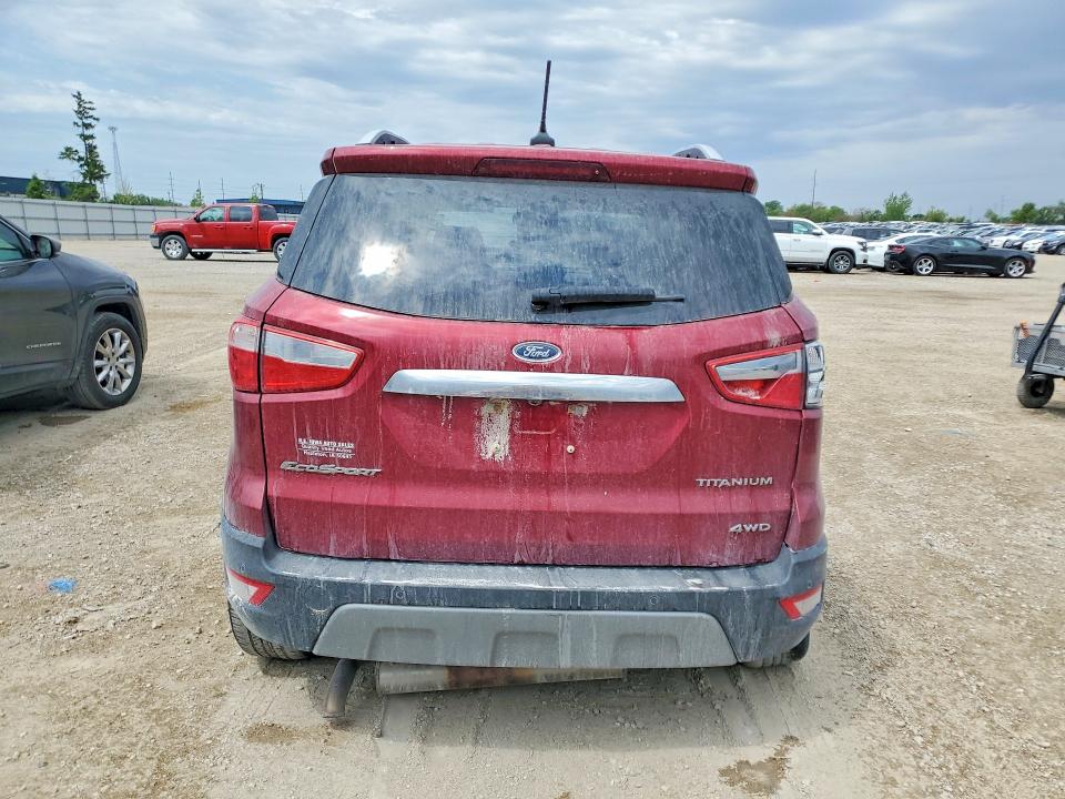 2019 Ford Ecosport VIN MAJ6S3KLXKC252181 COPART salvage auction — SIDE, Ia - Salvage W/Salvage History, sold $1,600 on 2026-07-08 (photo 6)