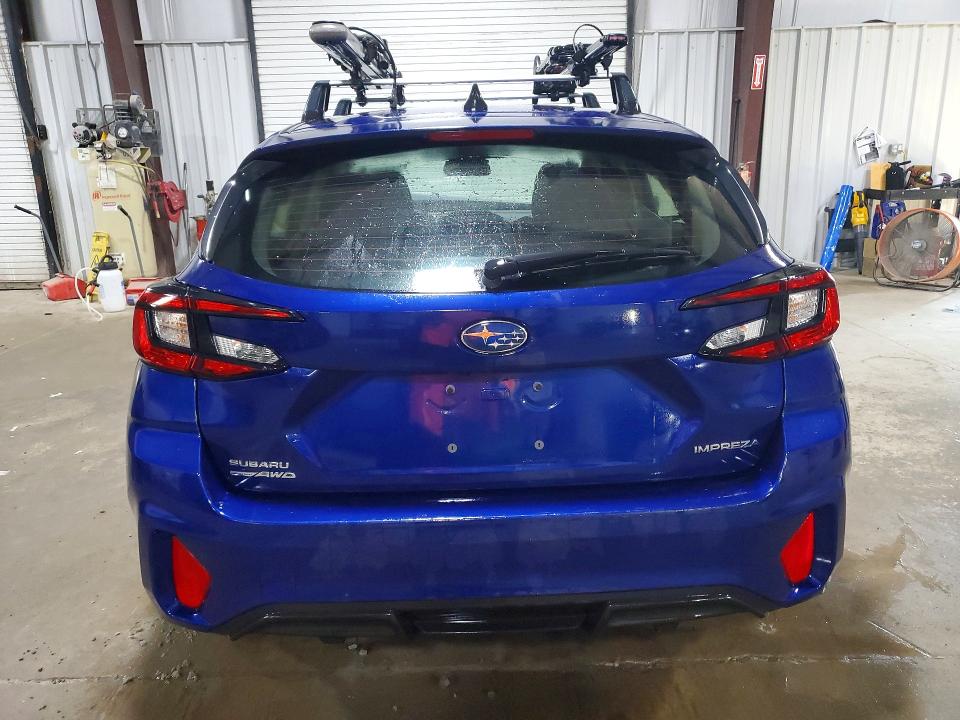 2025 Subaru Impreza VIN JF1GUABC8S8301870 COPART salvage auction — FRONT END, Pa - Certificate Of Salvage, sold $3,550 on 2026-07-08 (photo 6)