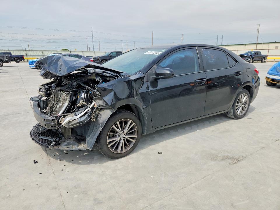 2015 Toyota Corolla VIN 5YFBURHE0FP320015 COPART salvage auction — FRONT END, Tx - Salvage Vehicle Title, sold $175 on 2026-07-28 (photo 1)