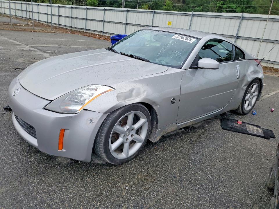 2003 Nissan 350z VIN JN1AZ34D43T110371 COPART salvage auction — FRONT END, Ga - Cert Of Title-Salvage, sold $1,350 on 2026-07-23 (photo 1)