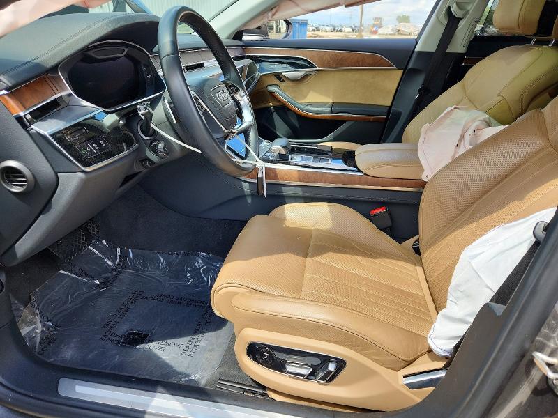 2019 Audi A8 VIN WAU8DAF87KN012109 COPART salvage auction — REAR END, Ca - Salvage Certificate, sold $8,900 on 2026-07-06 (photo 7)