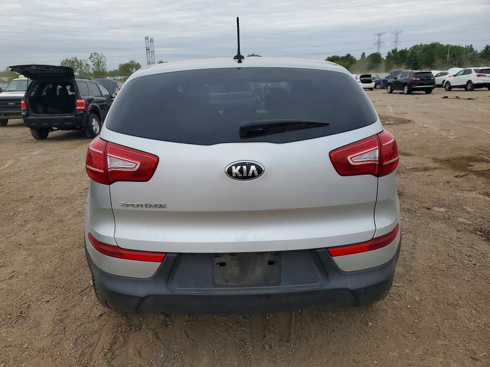 2013 Kia VIN KNDPB3A28D7505601 COPART salvage auction — FRONT END, Il - Salvage Certificate, sold $2,950 on 2026-07-09 (photo 6)