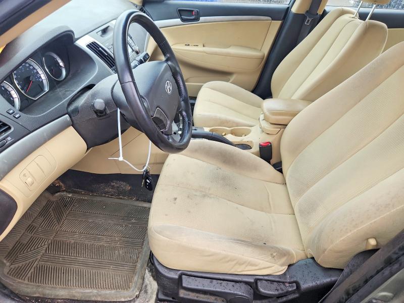 2009 Hyundai Sonata VIN 5NPET46C59H547741 COPART salvage auction — MINOR DENT/SCRATCHES, Qc - Aucune Mention, sold $600 on 2026-07-08 (photo 7)