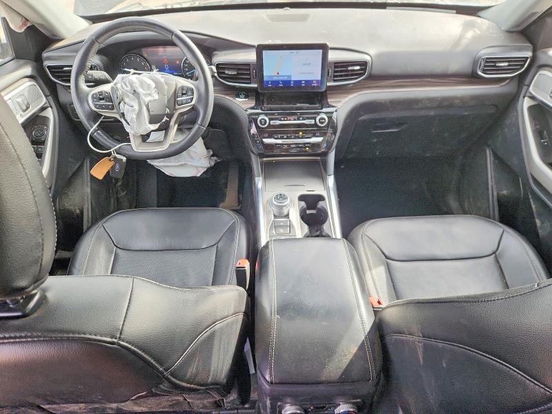 2021 Ford Explorer VIN 1FMSK8FH1MGB62033 COPART salvage auction — SIDE, Ab - Bos - Salvage, sold $5,800 on 2026-07-09 (photo 8)