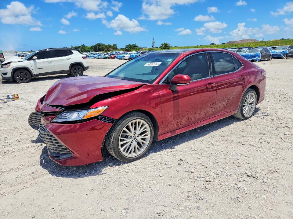 2018 Toyota VIN 4T1B11HK0JU626753 COPART salvage auction — FRONT END, Fl - Cert Of Title Slvg Rebuildable, sold $5,700 on 2026-07-02 (photo 1)