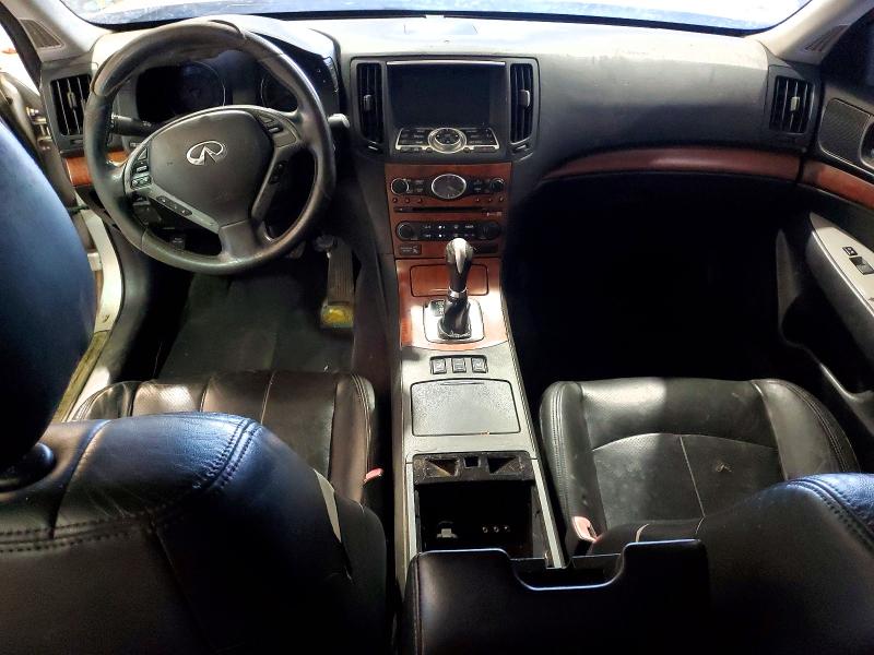 2007 Infiniti G VIN JNKBV61F87M814754 COPART salvage auction — FRONT END, Mi - Certificate Of Title, sold $450 on 2026-07-03 (photo 8)