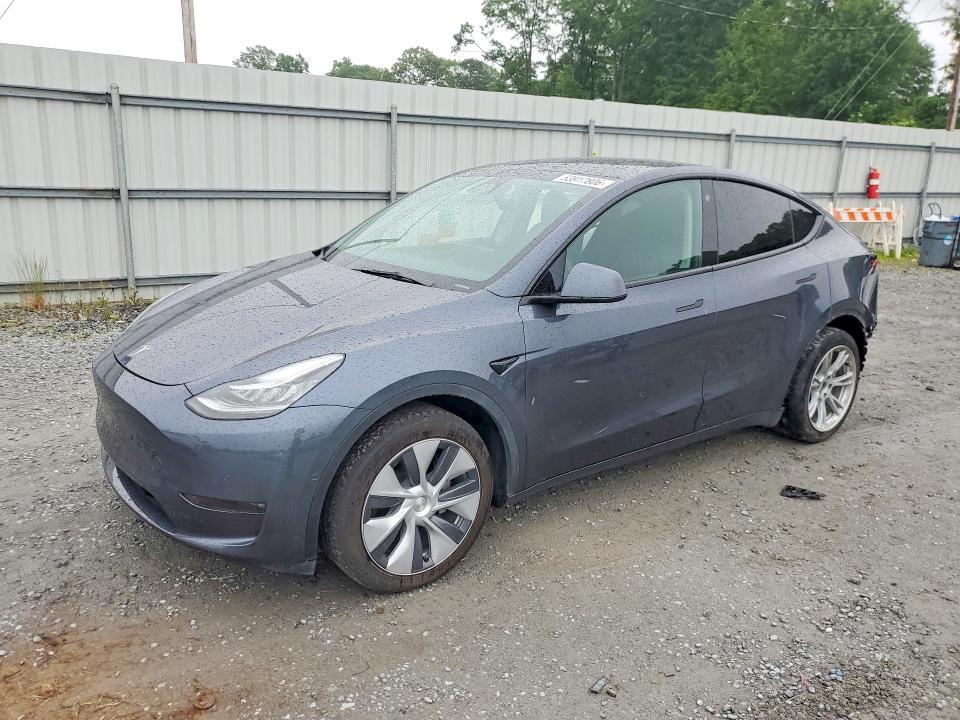 2022 Tesla Model y VIN 7SAYGDEE1NA015450 COPART salvage auction — REAR END, Nc - Salvage Certificate Of Title, sold $4,550 on 2026-07-29 (photo 1)