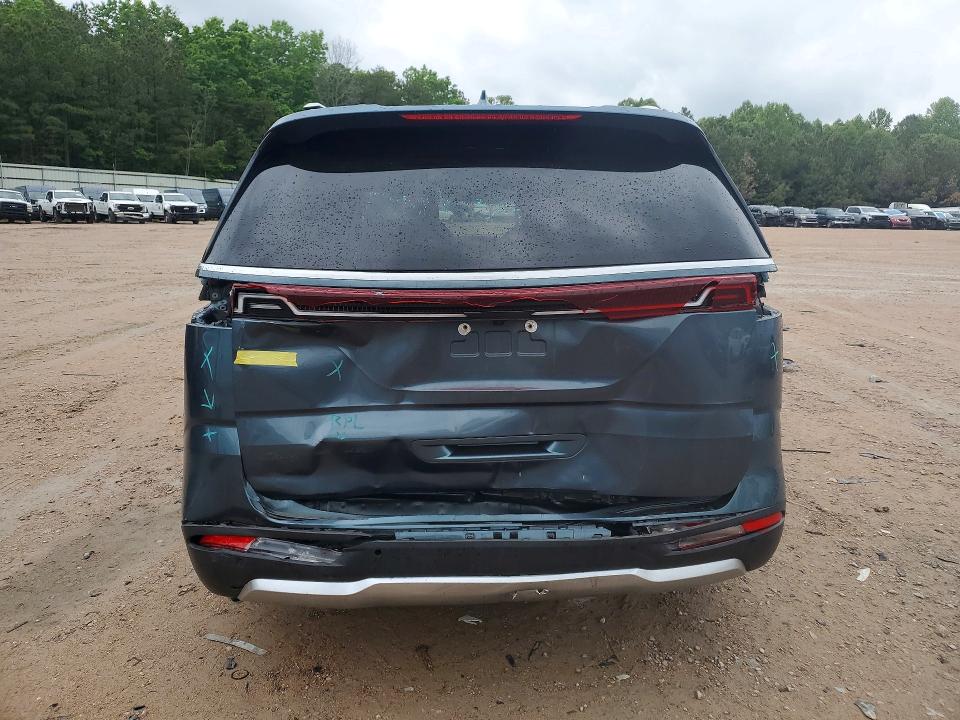 2022 Kia VIN KNDNE5H30N6150116 COPART salvage auction — REAR END, Va - Cert Of Title - Salvage, sold $8,700 on 2026-07-13 (photo 6)