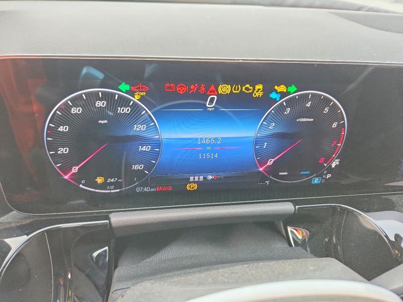 2025 Mercedes-benz Gla-klasse VIN W1N4N4GB4SJ673378 COPART salvage auction — FRONT END, La - Cert Of Title-Salvage, sold $6,500 on 2026-07-09 (photo 9)