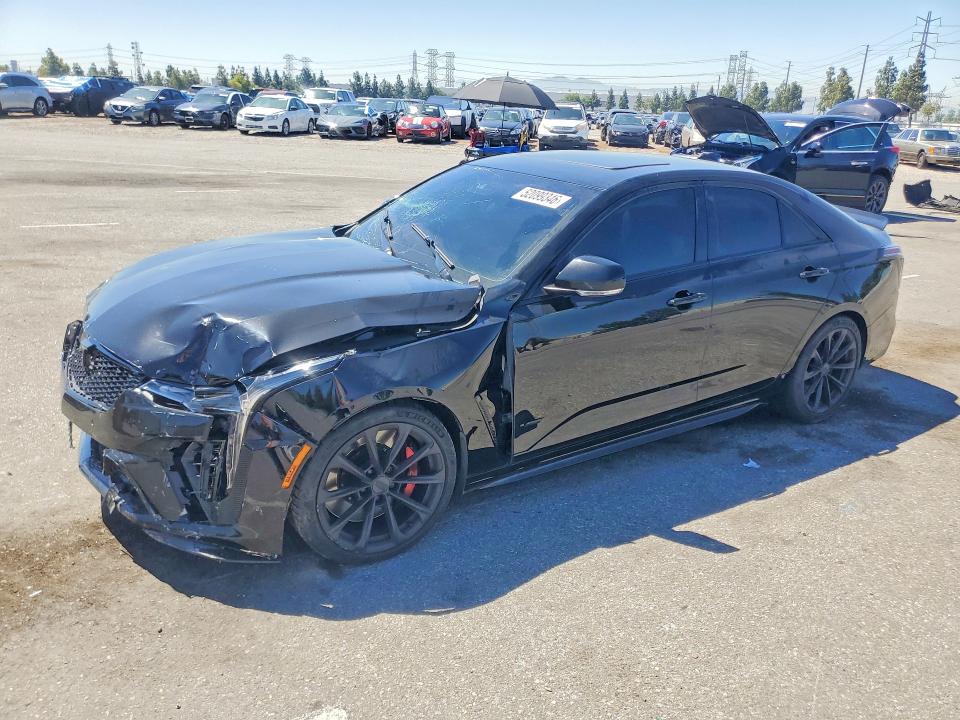 2023 Cadillac Ct4 VIN 1G6DL5RP5P0410635 COPART salvage auction — FRONT END, Ca - Salvage Certificate, sold $15,400 on 2026-07-14 (photo 1)