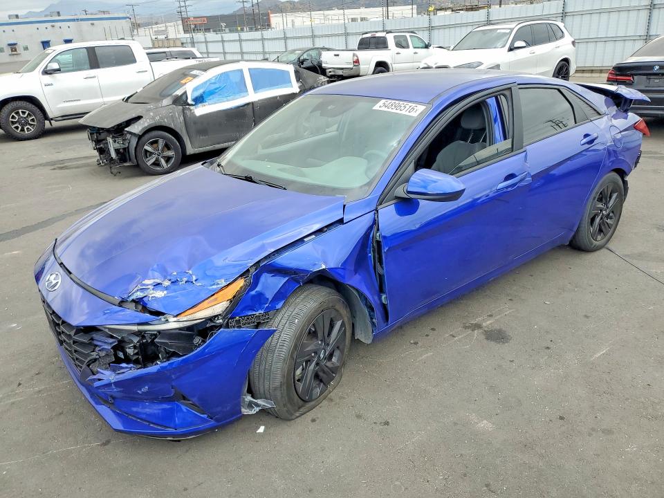 2023 Hyundai Elantra VIN KMHLM4AJ0PU083959 COPART salvage auction — REAR END, Ca - Salvage Certificate, sold $575 on 2026-07-13 (photo 1)