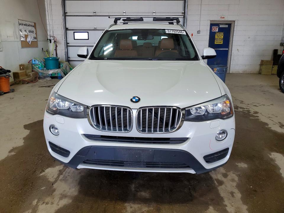 2015 BMW X3 VIN 5UXWX9C59F0D61013 COPART salvage auction — REAR END, Mn - Cert Of Title-Salvage, sold $3,800 on 2026-07-07 (photo 5)