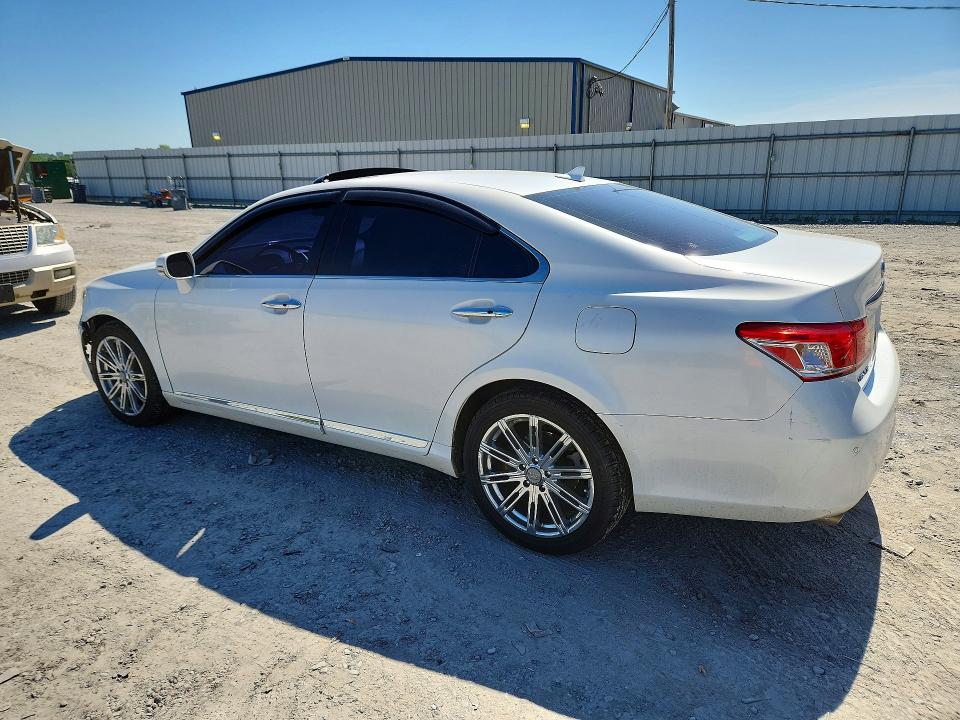 2010 Lexus ES VIN JTHBK1EG0A2401700 COPART salvage auction — FRONT END, Nc - Salvage Certificate Of Title, sold $575 on 2026-07-15 (photo 2)