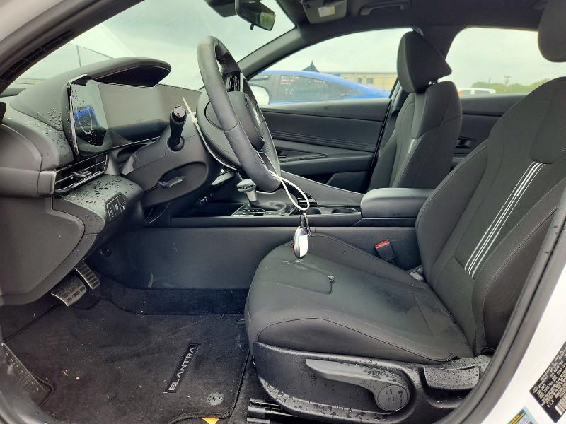 2025 Hyundai Elantra VIN KMHLM4DJ8SU172389 COPART salvage auction — REAR END, Tx - Salvage Vehicle Title, sold $7,300 on 2026-07-13 (photo 7)