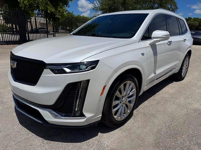 2021 Cadillac Xt6 VIN 1GYKPCRS4MZ181724 COPART salvage auction — MINOR DENT/SCRATCHES, Fl - Cert Of Title-Flood & Rebuilt (P), sold $20,700 on 2026-07-27 (photo 1)