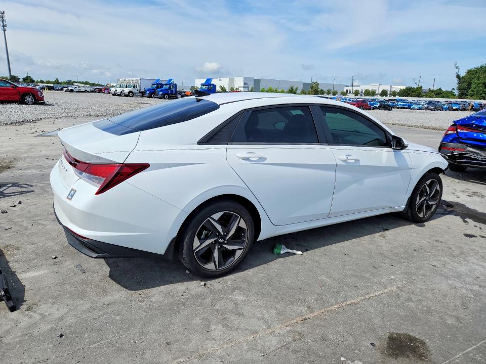 2023 Hyundai Elantra VIN 5NPLS4AG5PH097297 COPART salvage auction — FRONT END, Fl - Cert Of Title Slvg Rebuildable, sold $7,700 on 2026-07-08 (photo 3)