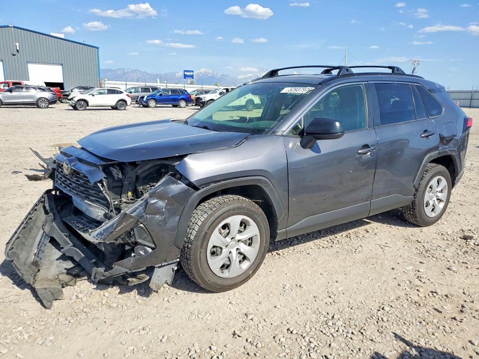 2019 Toyota Rav4 VIN JTMF1RFV5KD008170 COPART salvage auction — FRONT END, Ut - Salvage Certificate, sold $6,900 on 2026-07-07 (photo 1)