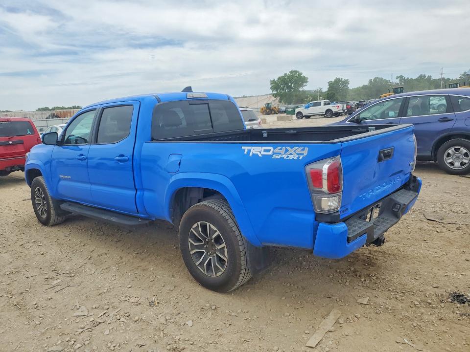 2020 Toyota Tacoma VIN 3TMDZ5BN2LM080304 COPART salvage auction — REAR END, Ks - Cert Of Title-Salvage, sold $19,300 on 2026-07-02 (photo 2)