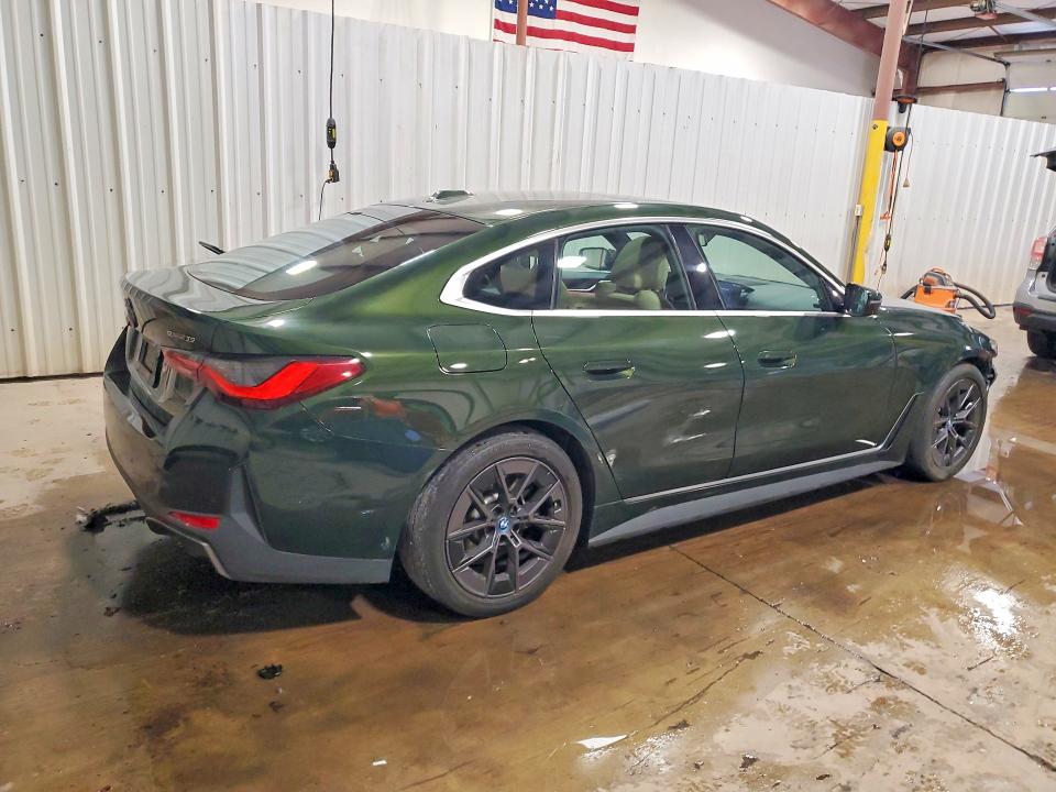 2024 BMW I4 VIN WBY43AW04RFT19111 COPART salvage auction — FRONT END, Pa - Certificate Of Salvage, sold $16,400 on 2026-07-14 (photo 3)